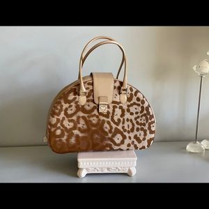 Moschino calf hair handbag